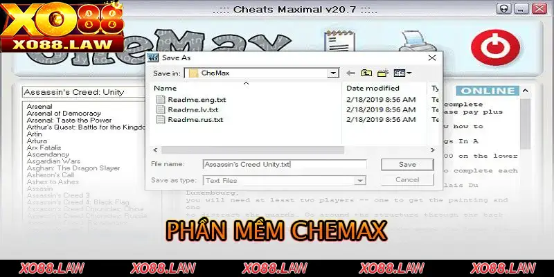 Phần mềm CheMax